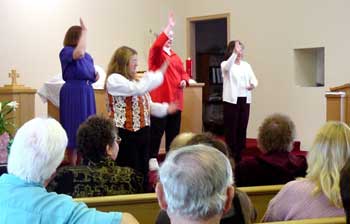 Choir at Holy Cross