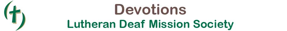 Devotions in Sign Language